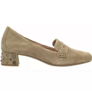 Ugg Elise Suade Studded Bling Block Heels New